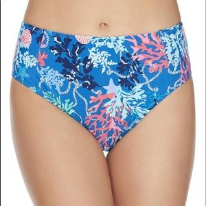 New Vera Bradley shore thing Starfish Lily Bottom